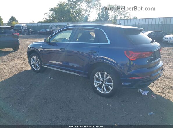 WA1EECF39M1056698 2021 AUDI Q3 Light Blue უკანა მარცხენა