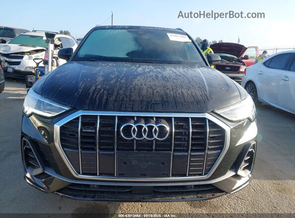 WA1EECF3XP1031491 2023 AUDI Q3 Black Instrument cluster view
