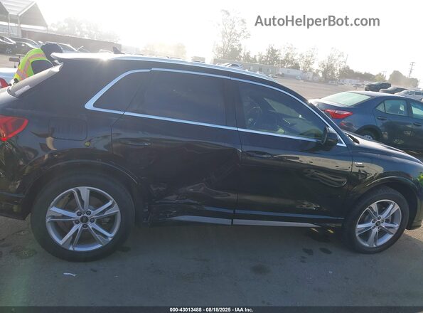 WA1EECF3XP1031491 2023 AUDI Q3 Black Rear interior view