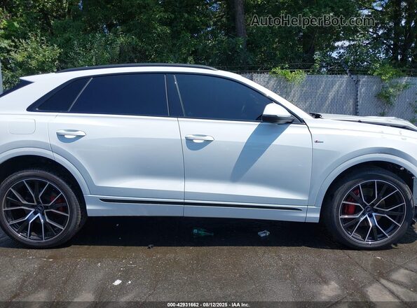 WA1EVAF10LD020690 2020 AUDI Q8 White სალონის 360-გრადუსიანი ხედი