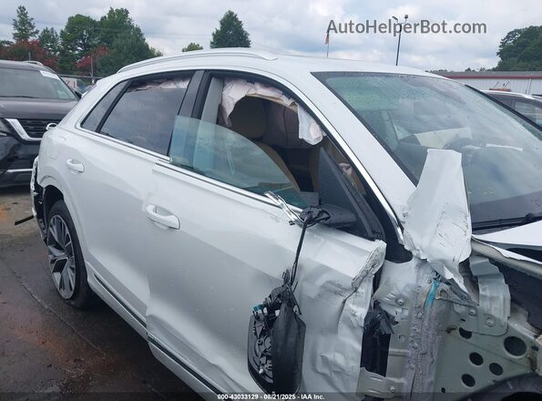 WA1EVBF13PD040170 2023 AUDI Q8 White Rear interior view