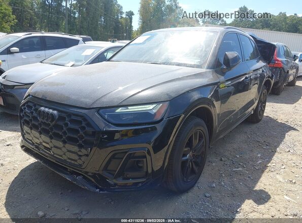 WA1GAAFY3P2090252 2023 AUDI Q5 Черный Передняя левая четверть