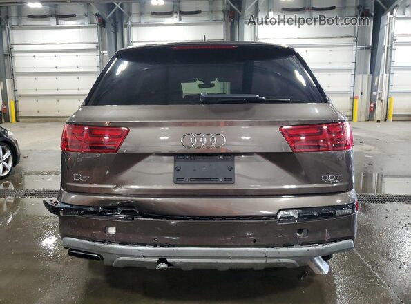 WA1LAAF72JD026009 2018 AUDI Q7 Brown 