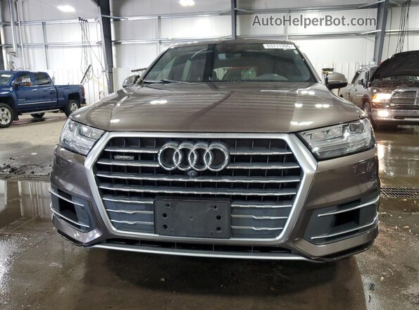 WA1LAAF72JD026009 2018 AUDI Q7 Brown 