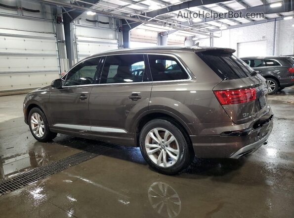 WA1LAAF72JD026009 2018 AUDI Q7 Brown 