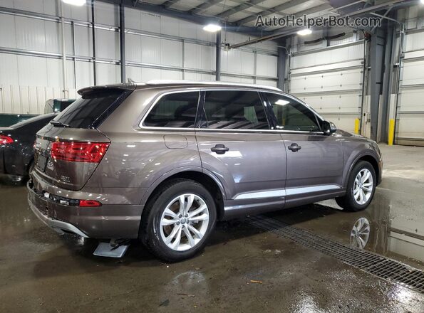WA1LAAF72JD026009 2018 AUDI Q7 Brown 