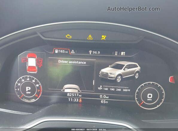 WA1LAAF74JD014864 2018 AUDI Q7 Gray 