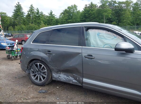 WA1LAAF74JD014864 2018 AUDI Q7 Gray 