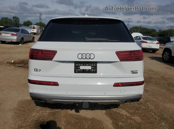 WA1LAAF77JD014096 2018 AUDI Q7 White 