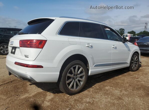 WA1LAAF77JD014096 2018 AUDI Q7 White 