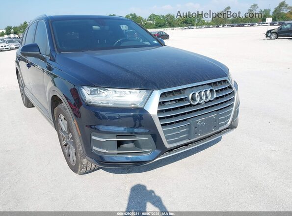 WA1LAAF7XHD039214 2017 AUDI Q7 Blue Widok z przodu