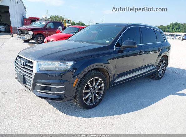 WA1LAAF7XHD039214 2017 AUDI Q7 Blue Przód lewy