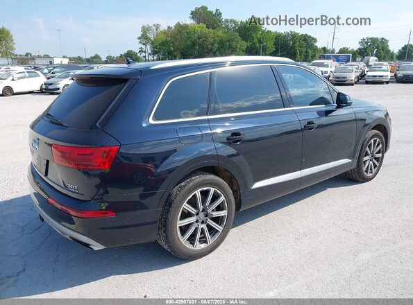 WA1LAAF7XHD039214 2017 AUDI Q7 Blue Tył prawy
