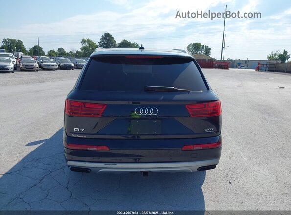 WA1LAAF7XHD039214 2017 AUDI Q7 Blue 