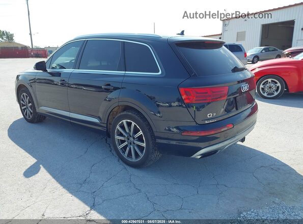 WA1LAAF7XHD039214 2017 AUDI Q7 Blue Tył lewy