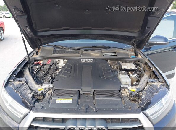 WA1LAAF7XHD039214 2017 AUDI Q7 Blue Widok z tyłu