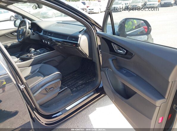 WA1LAAF7XHD039214 2017 AUDI Q7 Blue Widok wnętrza z przodu
