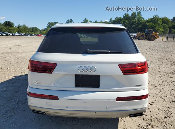 WA1LHAF7XJD030014 2018 AUDI Q7 White 
