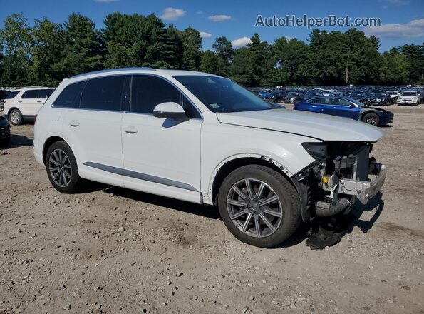WA1LHAF7XJD030014 2018 AUDI Q7 White 