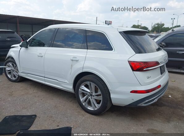 WA1LJAF7XMD025601 2021 AUDI Q7 White უკანა მარცხენა