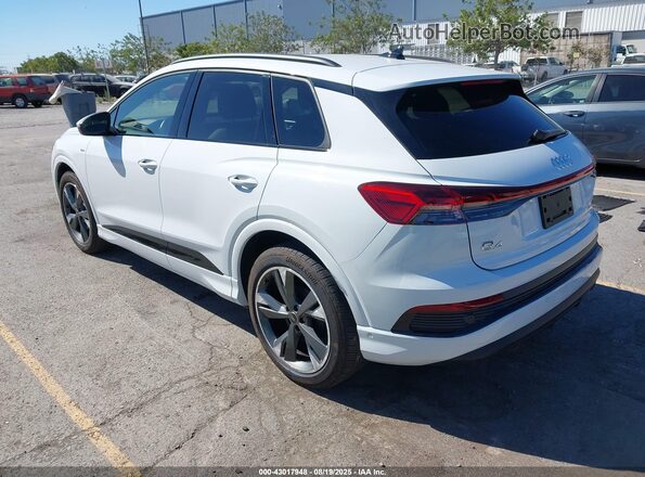 WA1MUBFZ7RP051310 2024 AUDI Q4 White უკანა მარცხენა
