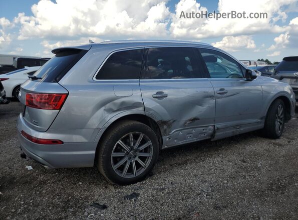WA1VAAF73JD013858 2018 AUDI Q7 Silver 