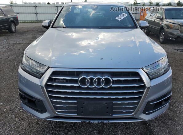 WA1VAAF73JD013858 2018 AUDI Q7 Silver 
