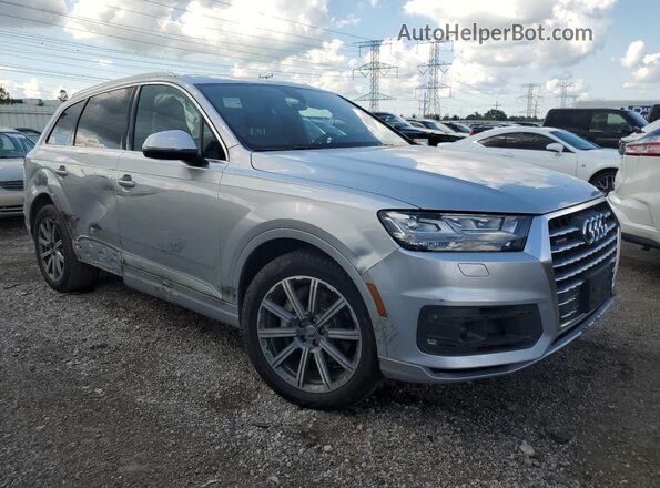 WA1VAAF73JD013858 2018 AUDI Q7 Silver 