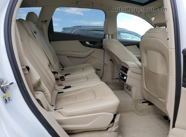 WA1VAAF77JD000191 2018 AUDI Q7 White 