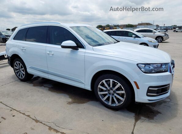 WA1VAAF77JD010946 2018 AUDI Q7 White 