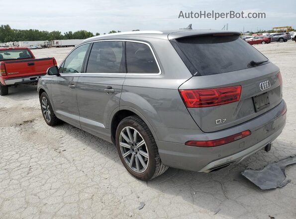 WA1VAAF79JD027571 2018 AUDI Q7 Gray 