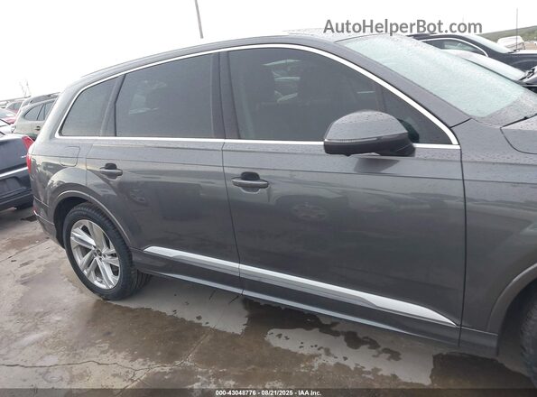 WA1VXBF75PD026785 2023 AUDI Q7 Gray უკანა სალონის ხედი