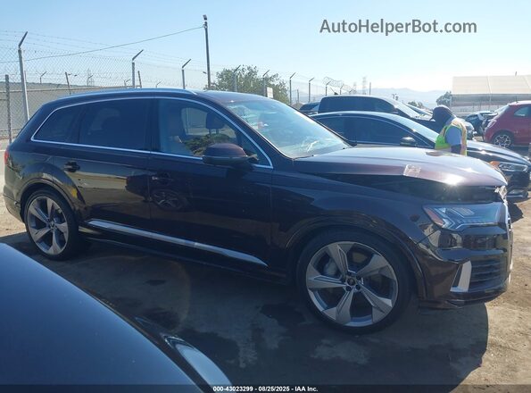 WA1VXBF76MD027682 2021 AUDI Q7 Dark Brown Vista interior trasera