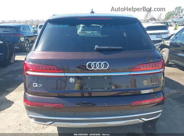 WA1VXBF76MD027682 2021 AUDI Q7 Dark Brown 