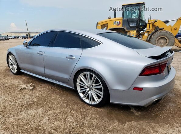 WAU2FAFCXJN014083 2018 AUDI S7 Серебряный Задняя левая четверть