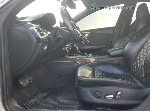 WAU2FAFCXJN014083 2018 AUDI S7 Серебряный Вид салона спереди