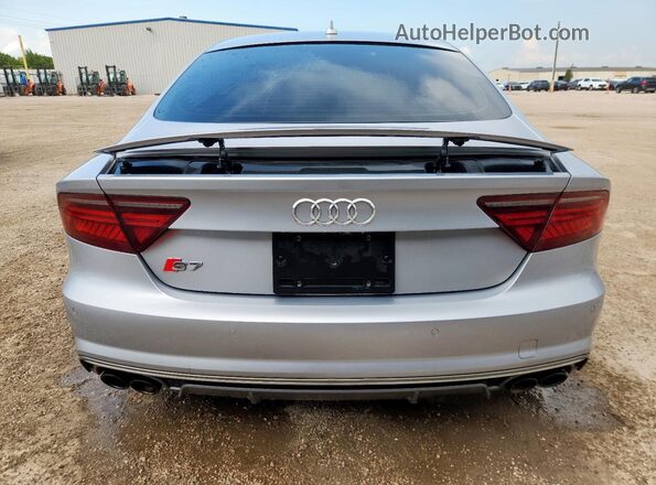 WAU2FAFCXJN014083 2018 AUDI S7 Серебряный Вид сзади
