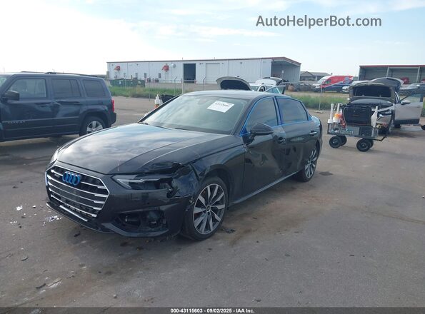 WAUABAF48MA035137 2021 AUDI OTHER Black Առջևի ձախ երեք քառորդ տեսարան