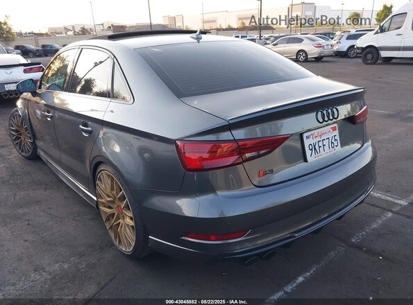 WAUB1GFF1H1058034 2017 AUDI S3 Gray 