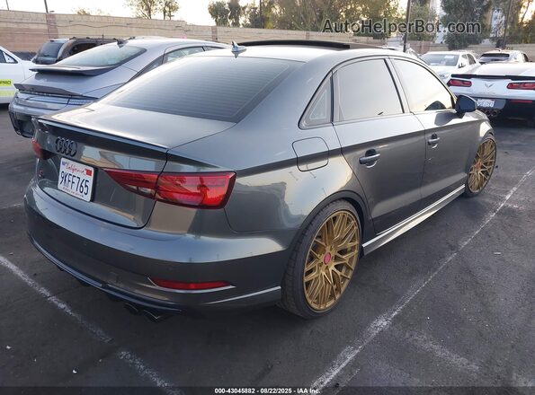 WAUB1GFF1H1058034 2017 AUDI S3 Gray 