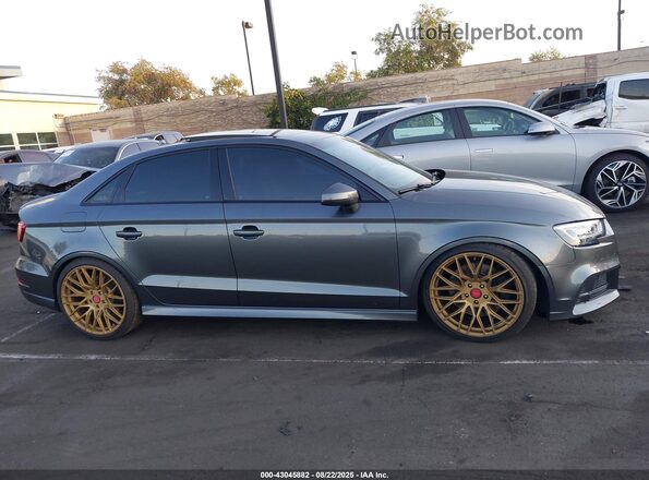 WAUB1GFF1H1058034 2017 AUDI S3 Gray 