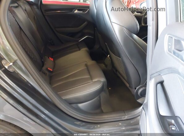 WAUB1GFF2H1074307 2017 AUDI S3 Pewter VIN կոդի պիտակի տեսք