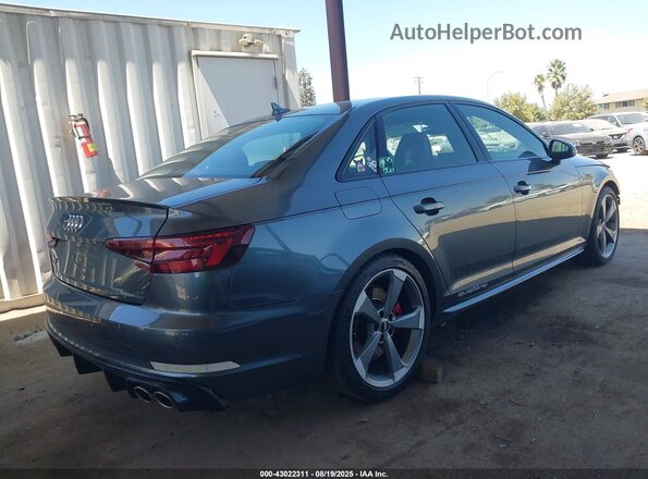 WAUB4AF45JA142446 2018 AUDI S4 Gray 