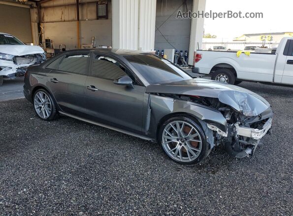 WAUB4AF49NA047118 2022 AUDI S4 Gray Front right