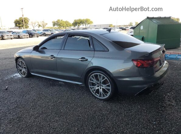 WAUB4AF49NA047118 2022 AUDI S4 Gray Rear left