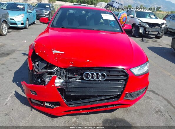 WAUBGAFL1GA002319 2016 AUDI S4 Красный Вид щитка приборов