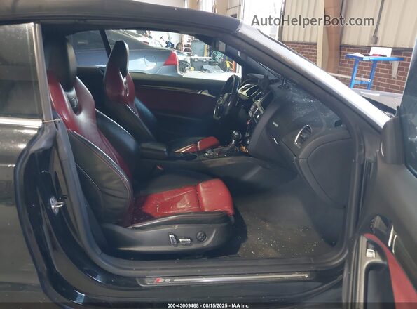 WAUC4AFH4HN003385 2017 AUDI S5 Black წინა სალონის ხედი