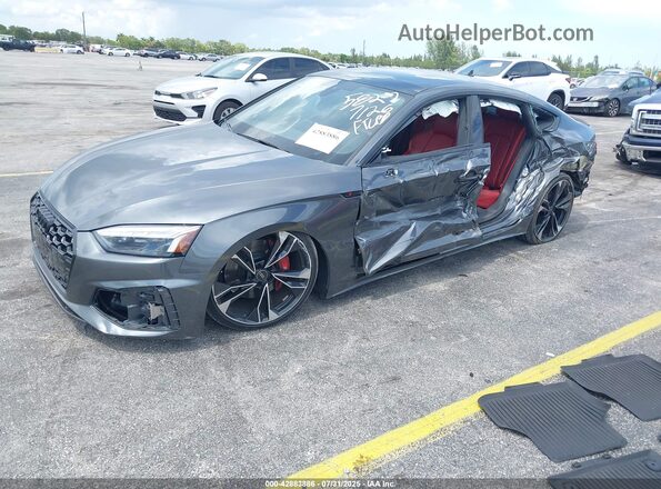 WAUC4CF52RA065829 2024 AUDI S5 Серый Передняя левая четверть