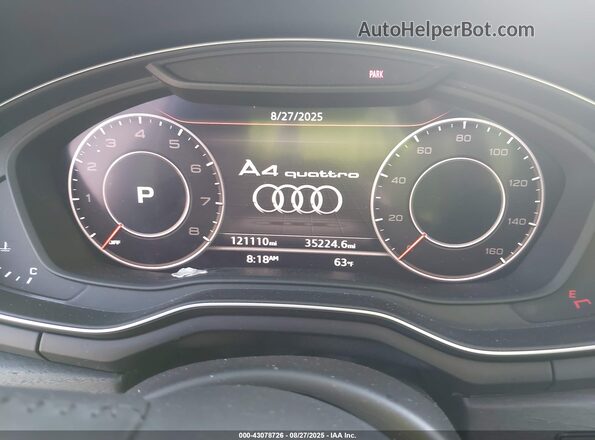 WAUENAF48HN071739 2017 AUDI OTHER Gray Rear seats view