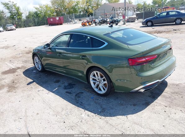 WAUFACF58RA021338 2024 AUDI OTHER Green Trasero izquierdo